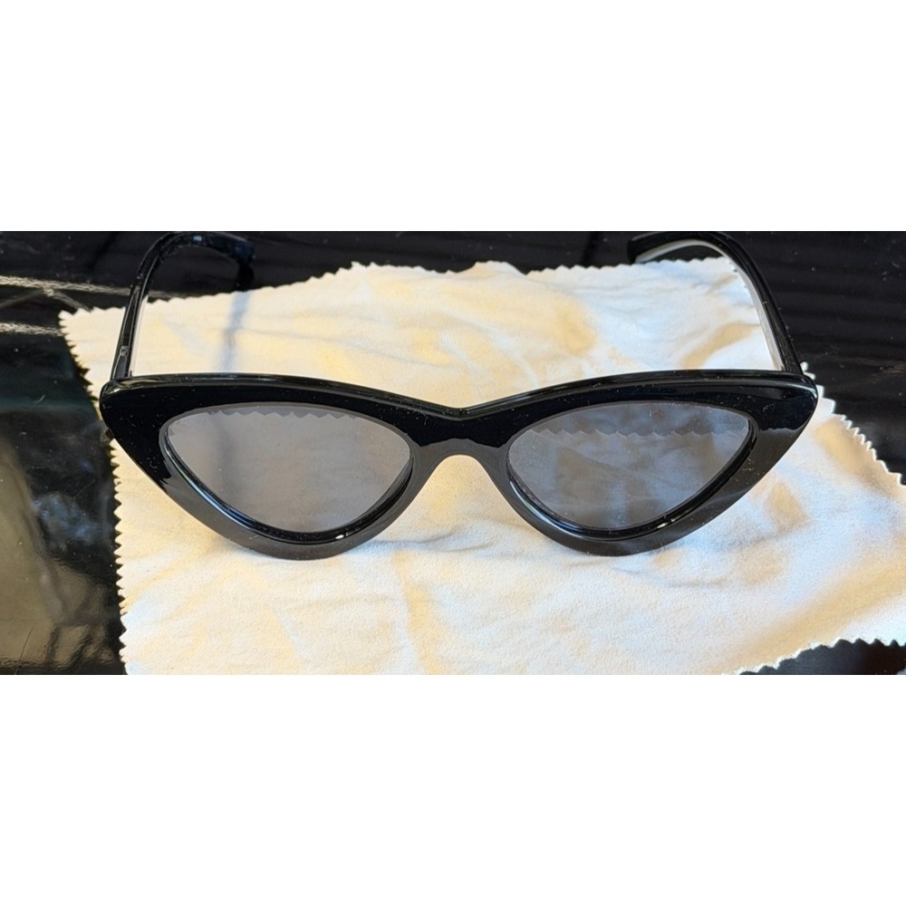 Le Specs Adam Selman The Last Lolita Cat-Eye Sunglasses Black